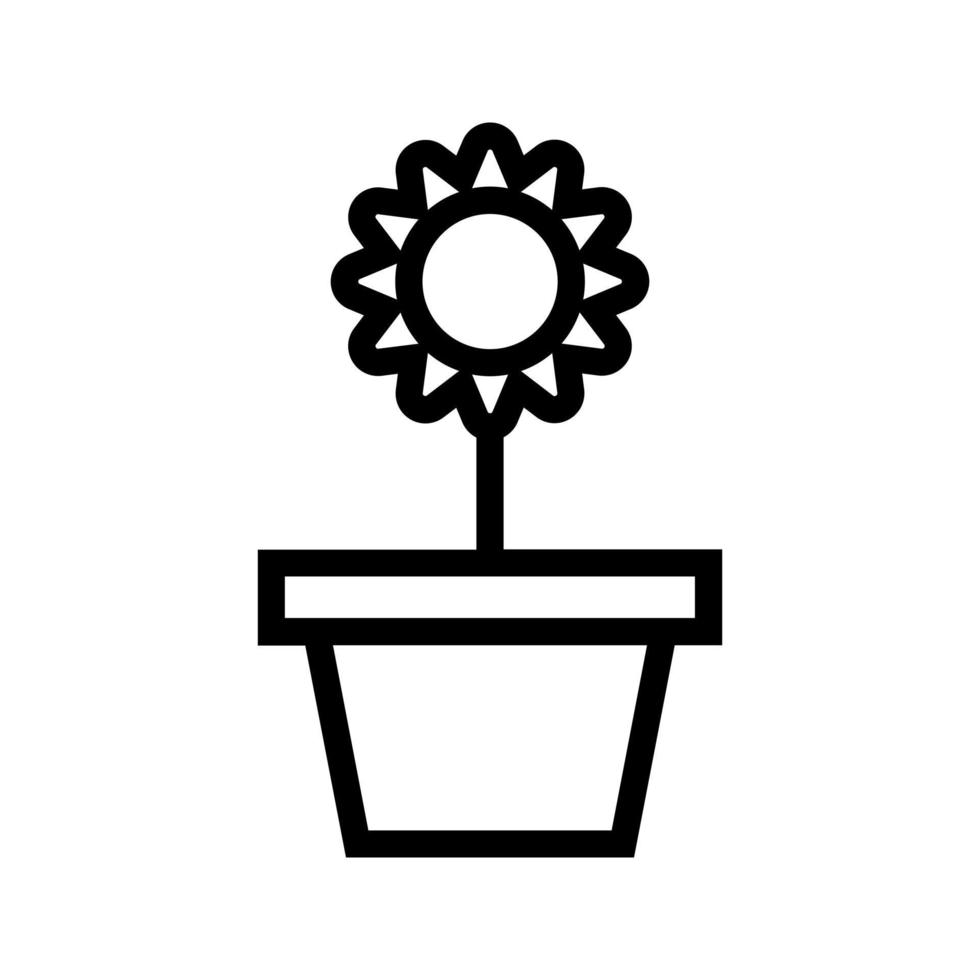 bloem vector pictogram