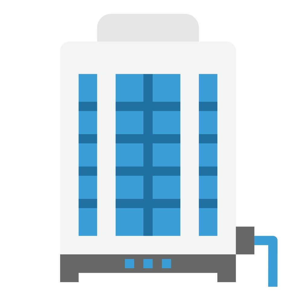 ventilatie platte pictogram vectorillustratie vector