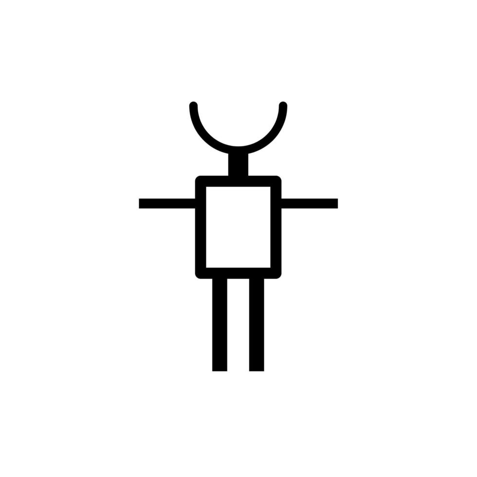 pictogram symbool voor technologie vector