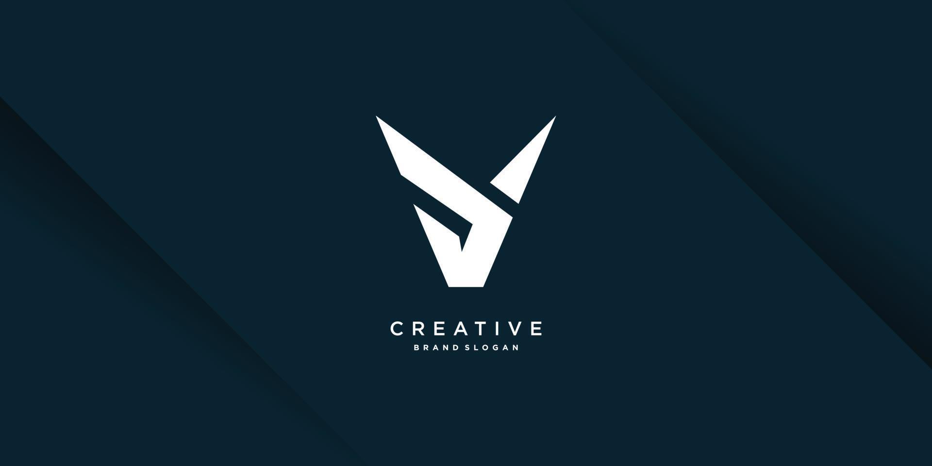 letter logo eerste y met creatief uniek concept premium vectordeel 9 vector