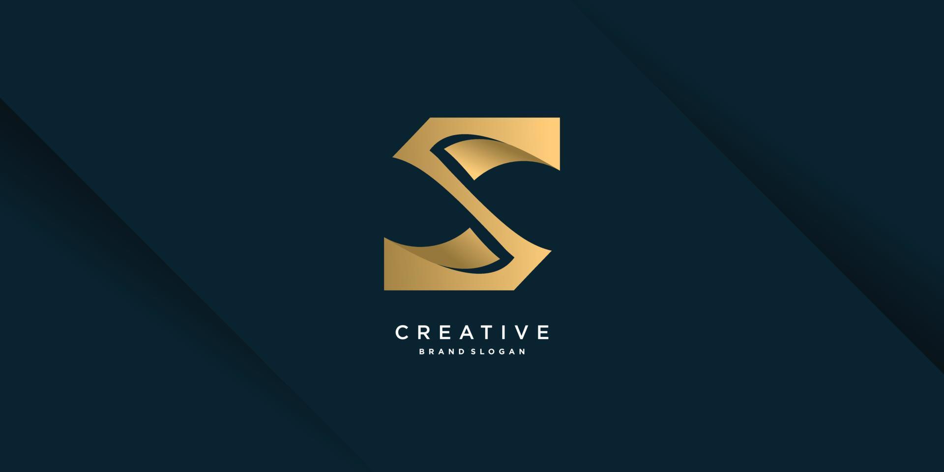 letter z-logo met creatief uniek gouden concept voor initiaal of bedrijfsdeel 2 vector