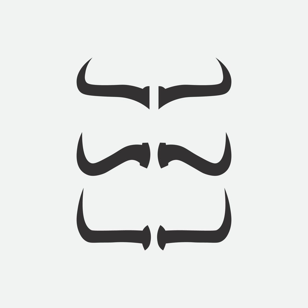 stier en buffelkop koe dier mascotte logo ontwerp vector voor sport hoorn buffel dier zoogdieren hoofd logo wild matador