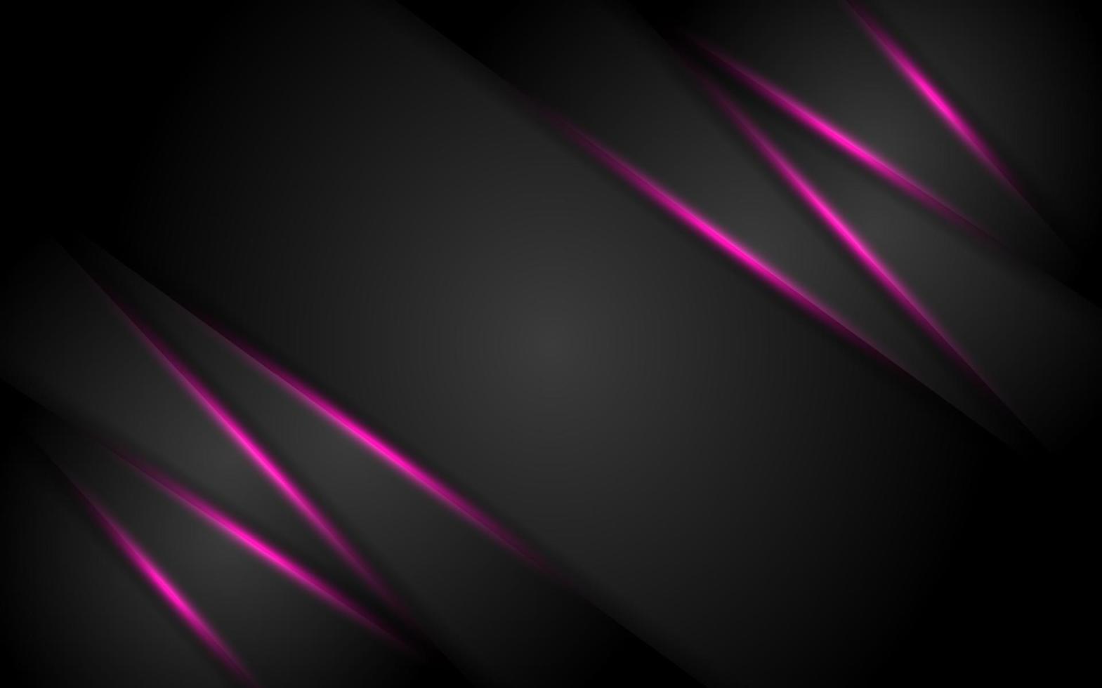 abstracte donkere achtergrond met paarse neon gloeiende vector