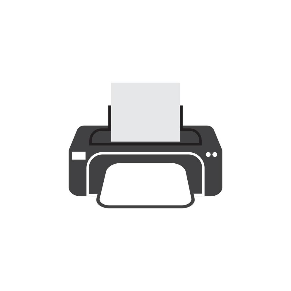 printer pictogram vector symbool afbeelding achtergrond