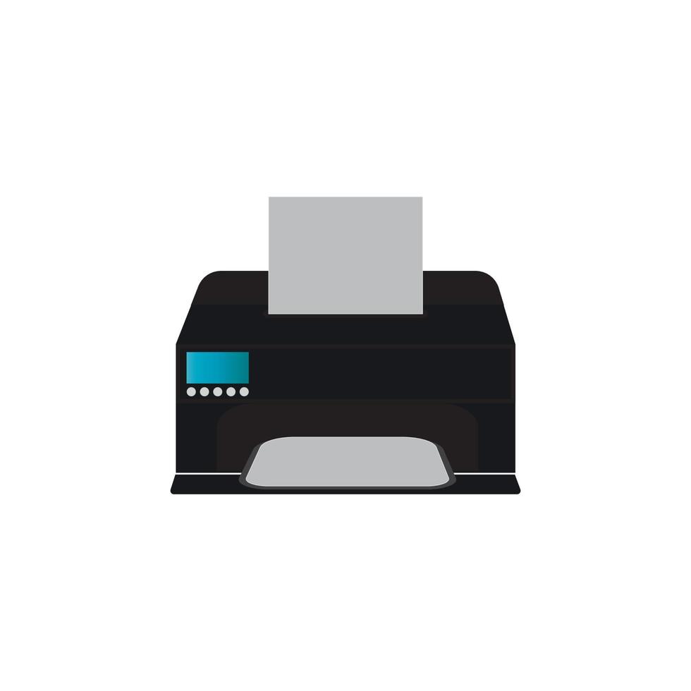 printer pictogram vector symbool afbeelding achtergrond