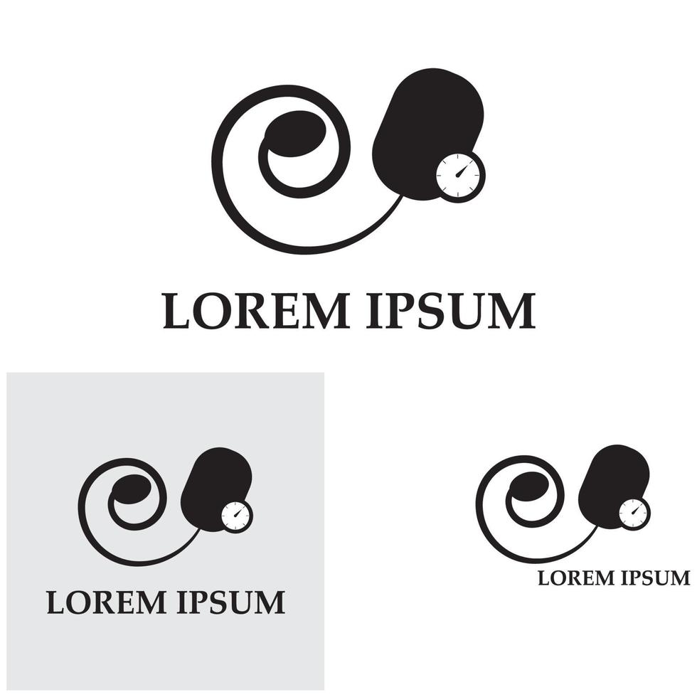 medische mechanische tonometer pictogram vector