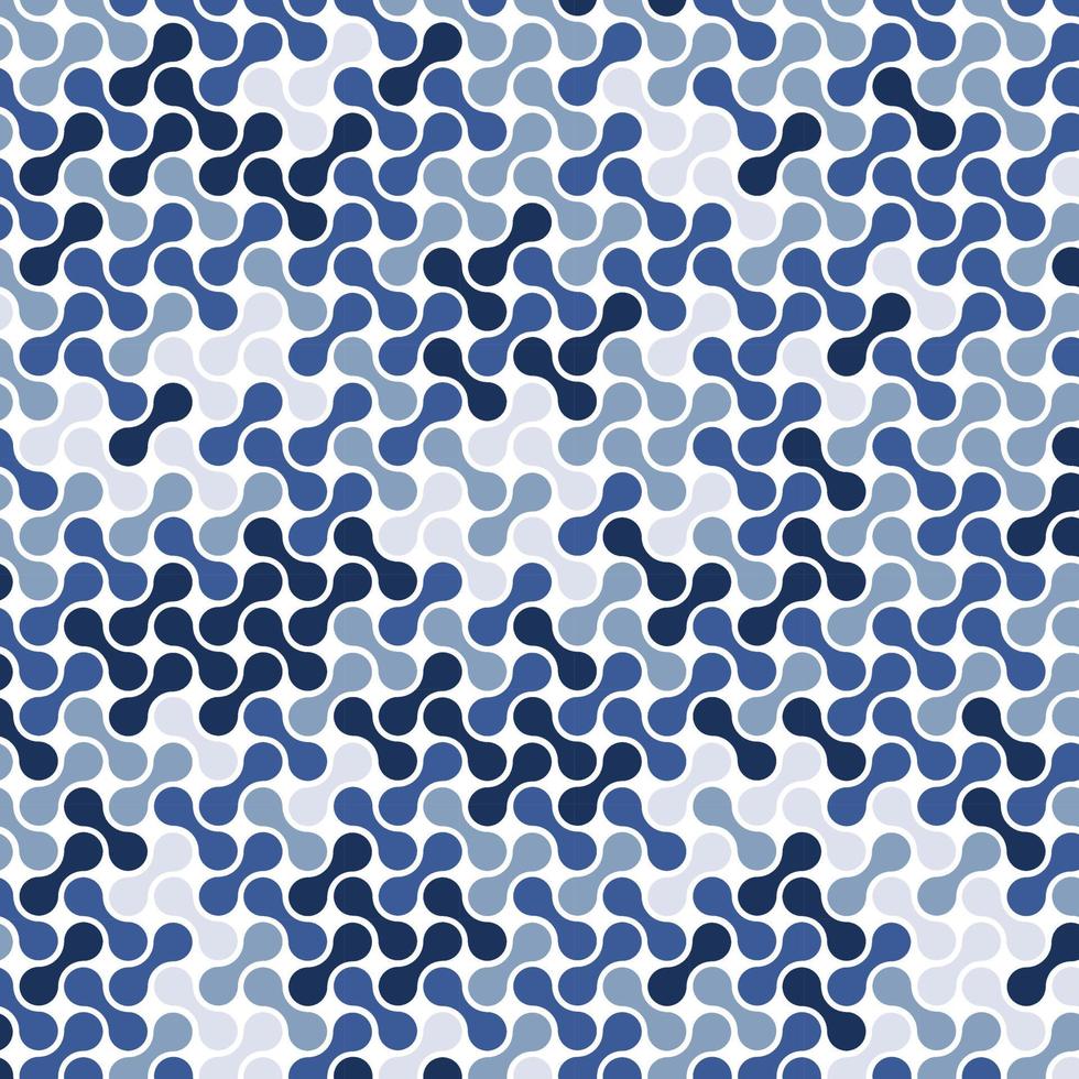 cirkels vectorstijl in kleine blauwe vormen met mooie kleur van metaball geometrische stijl gebruikt in behang, sticker, covers, illustratie vector