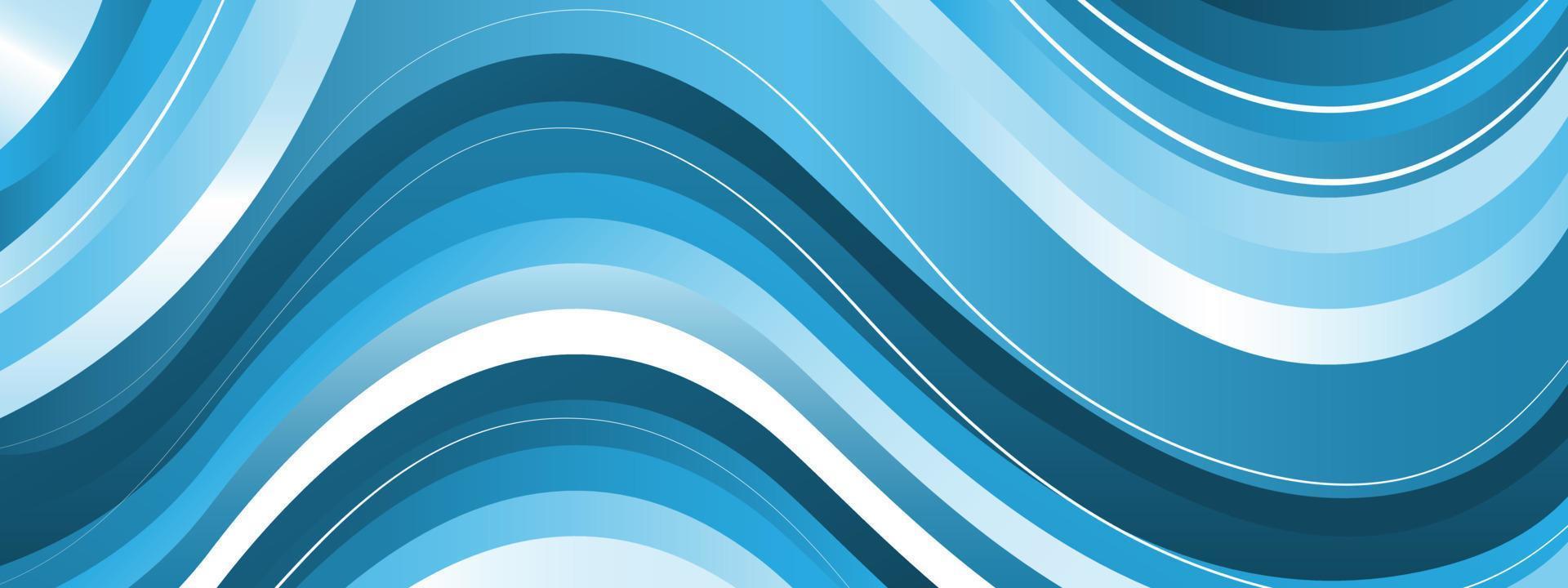 minimale dynamische blauwe achtergrond, abstracte creatieve digitale golven achtergrond, moderne bestemmingspagina concept vector. abstracte, heldere vloeiende golven voor brochure, website, flyerontwerp, banner. vector