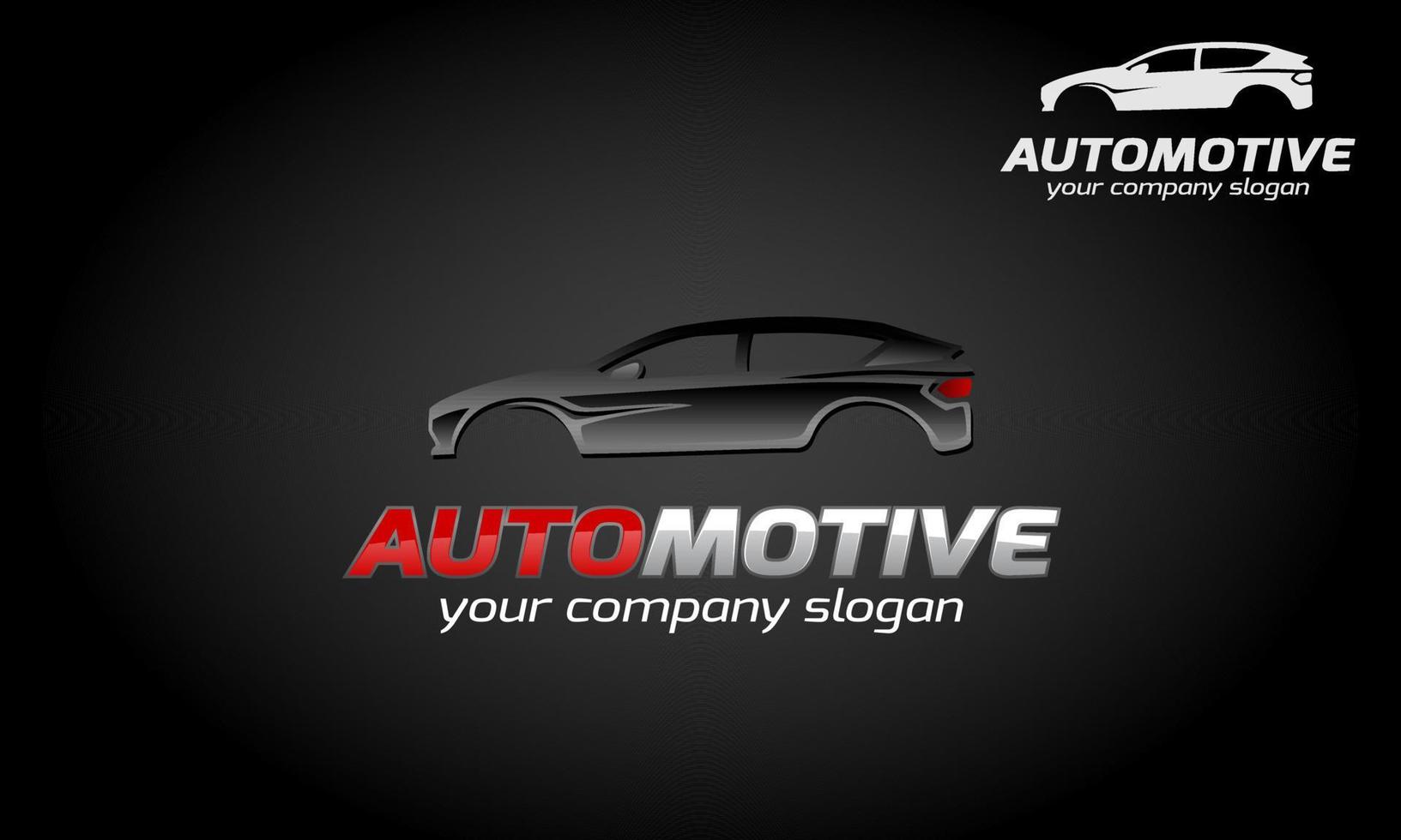 auto vector logo sjabloon. een modern en sportief logo.