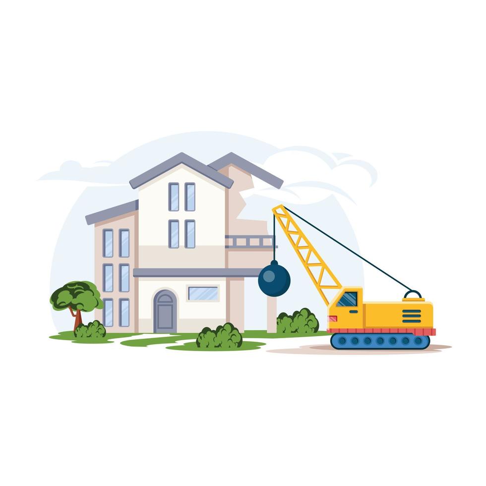 woningbouw illustratie vector