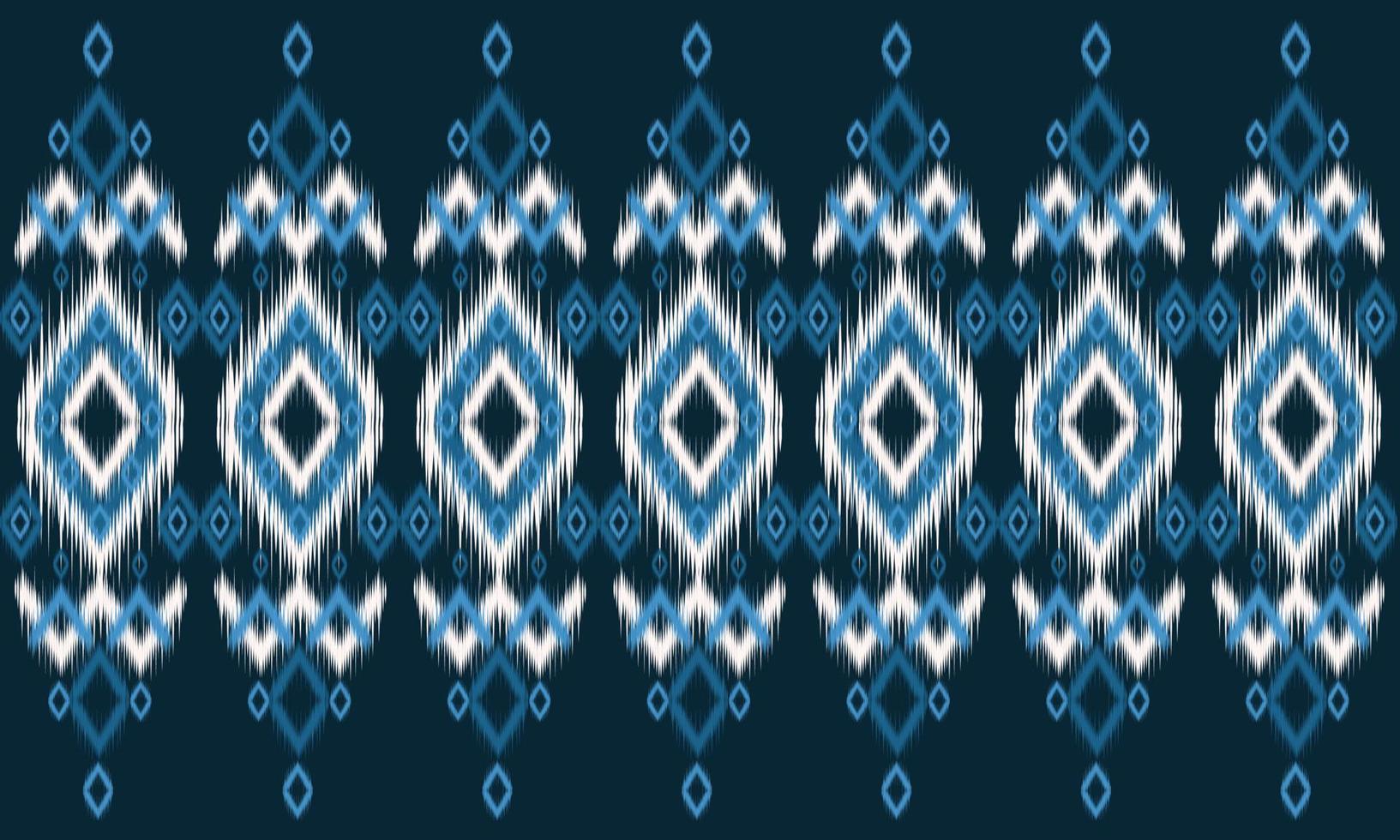 abstract etnisch ikat-chevronpatroon vector