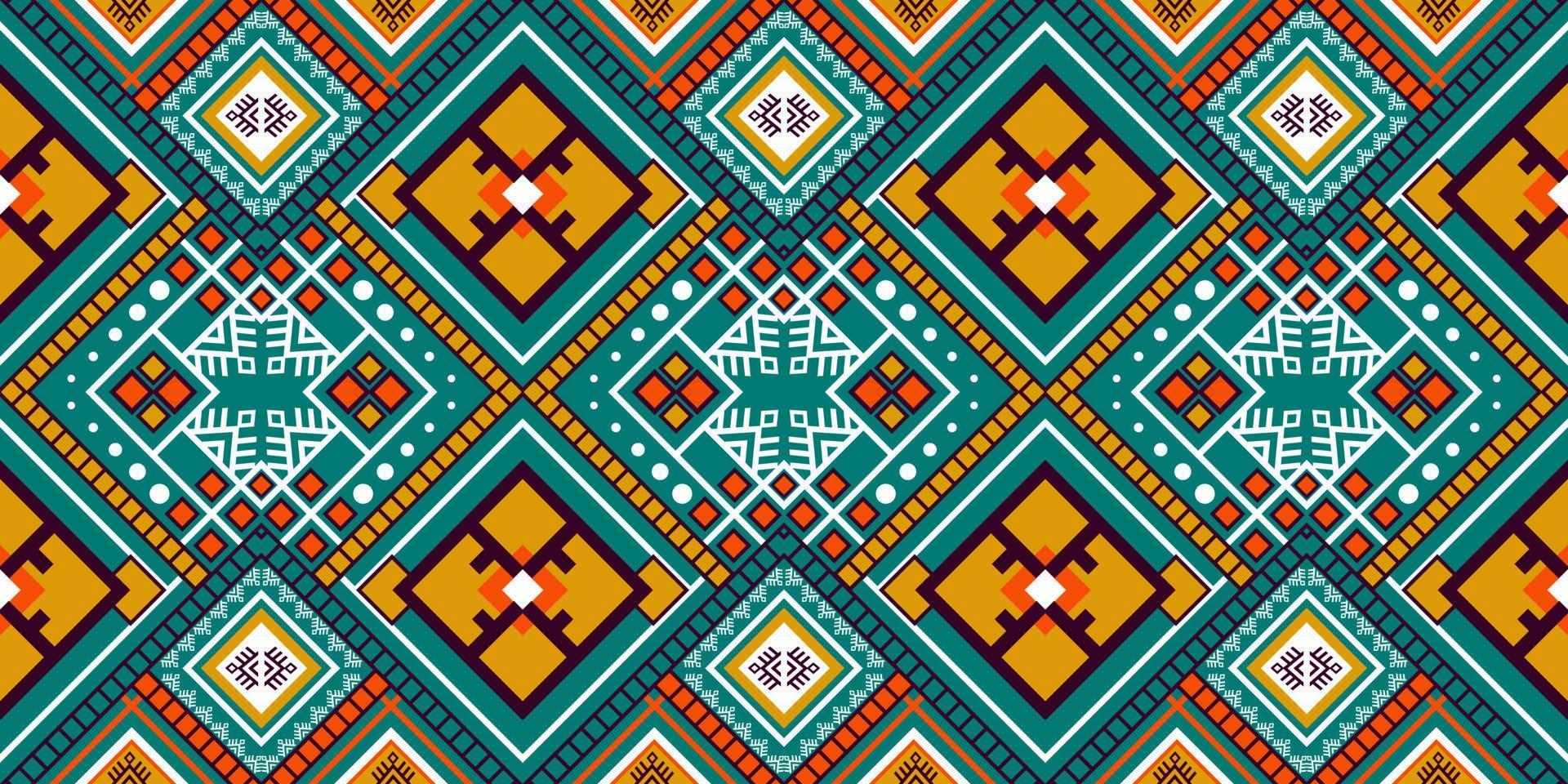 abstract etnisch ikat-chevronpatroon vector