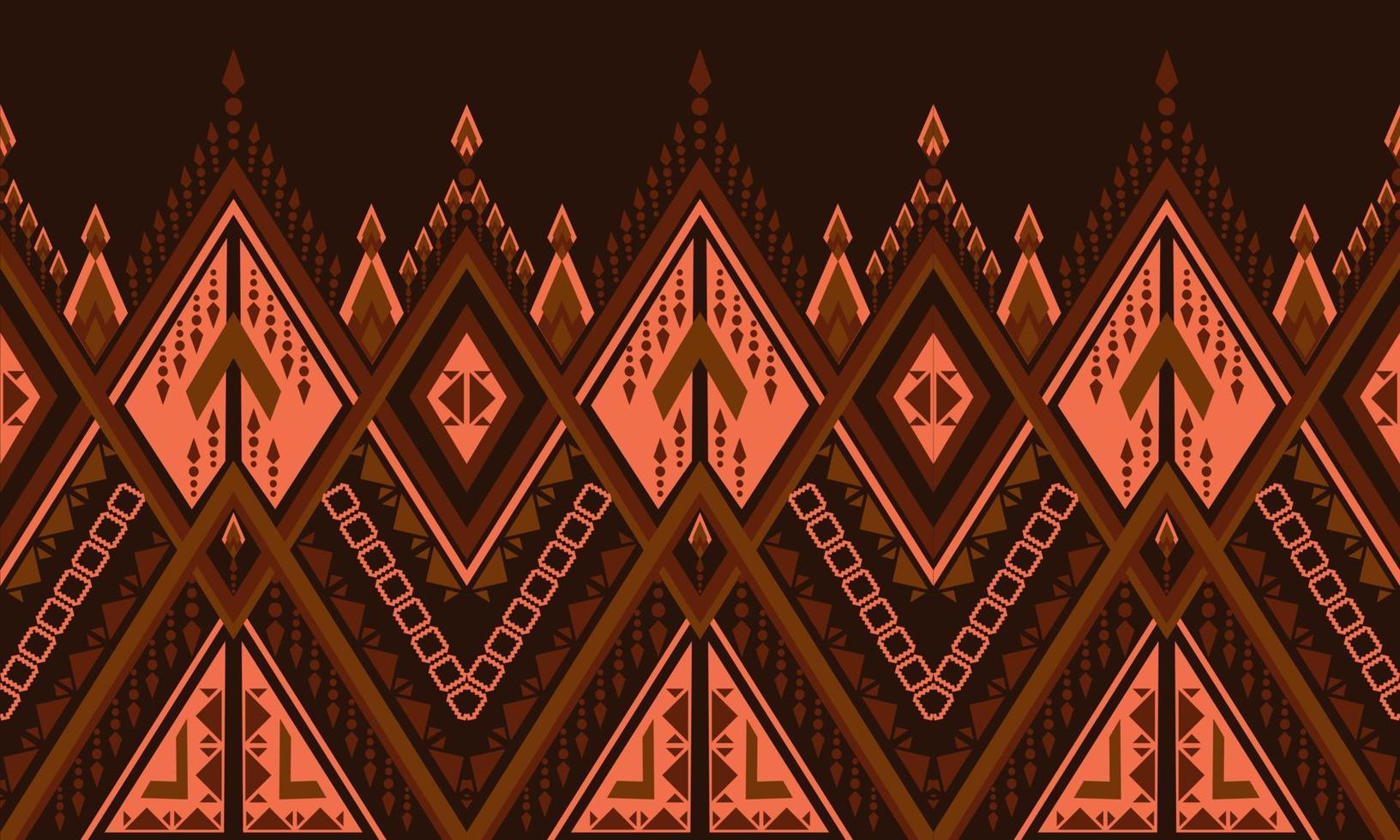 abstracte etnische ikat chevron patroon achtergrond. ,tapijt,behang,kleding,inwikkeling,batik,stof,borduurstijl. vector