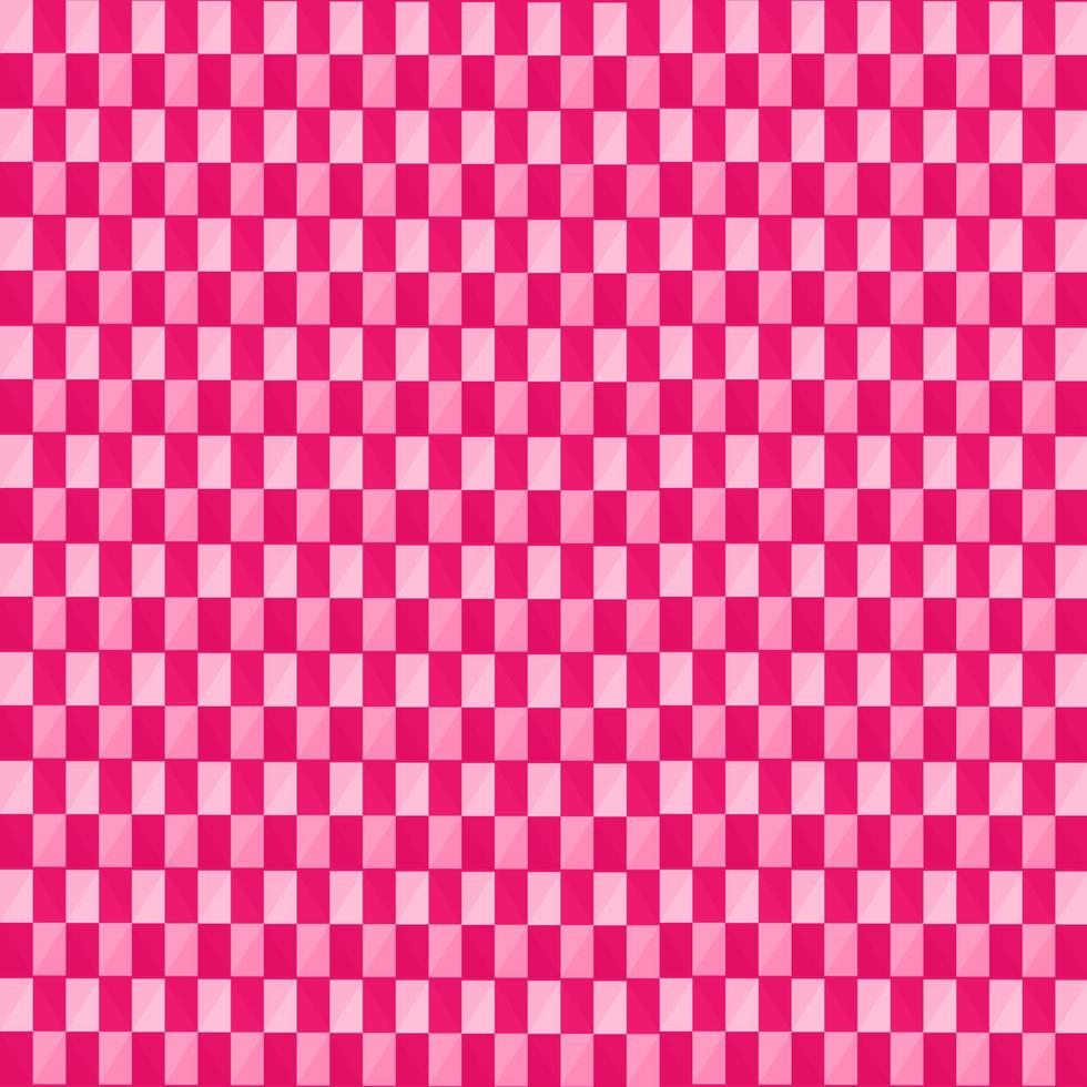 geruite tartan roze mode textiel papier geruit patroon naadloze abstracte achtergrond getextureerde vectorillustratie vector