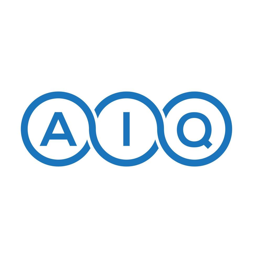 aiq brief logo ontwerp op witte achtergrond. aiq creatieve initialen brief logo concept. aiq brief ontwerp. vector