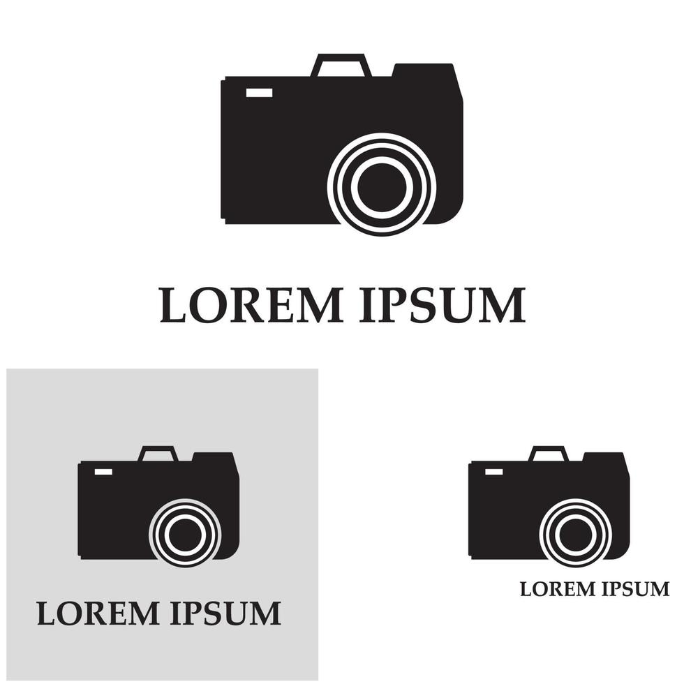 camera pictogram vector