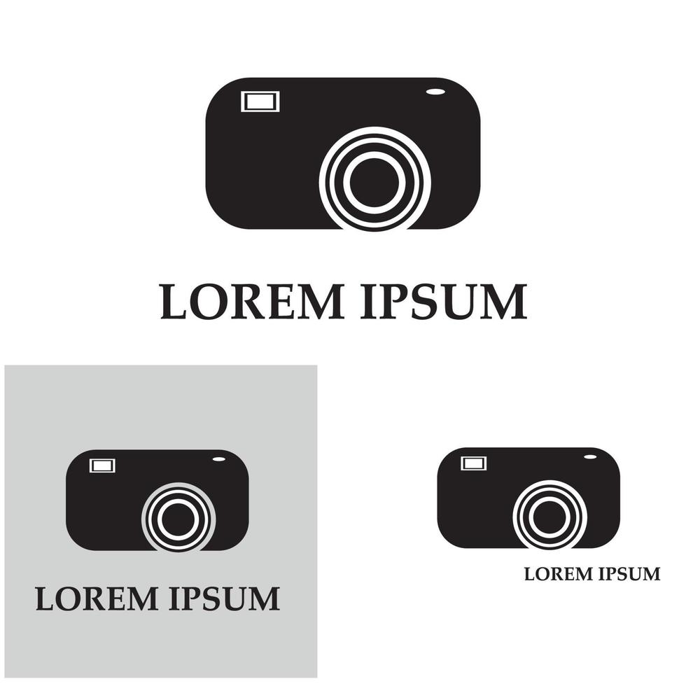 camera pictogram vector
