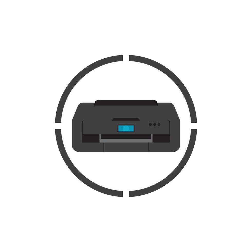 printer pictogram vector symbool afbeelding achtergrond