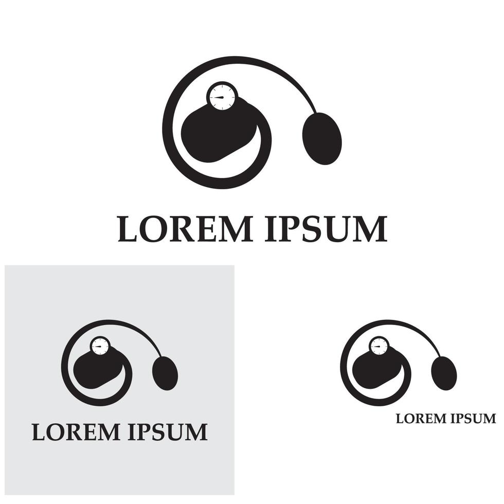 medische mechanische tonometer pictogram vector