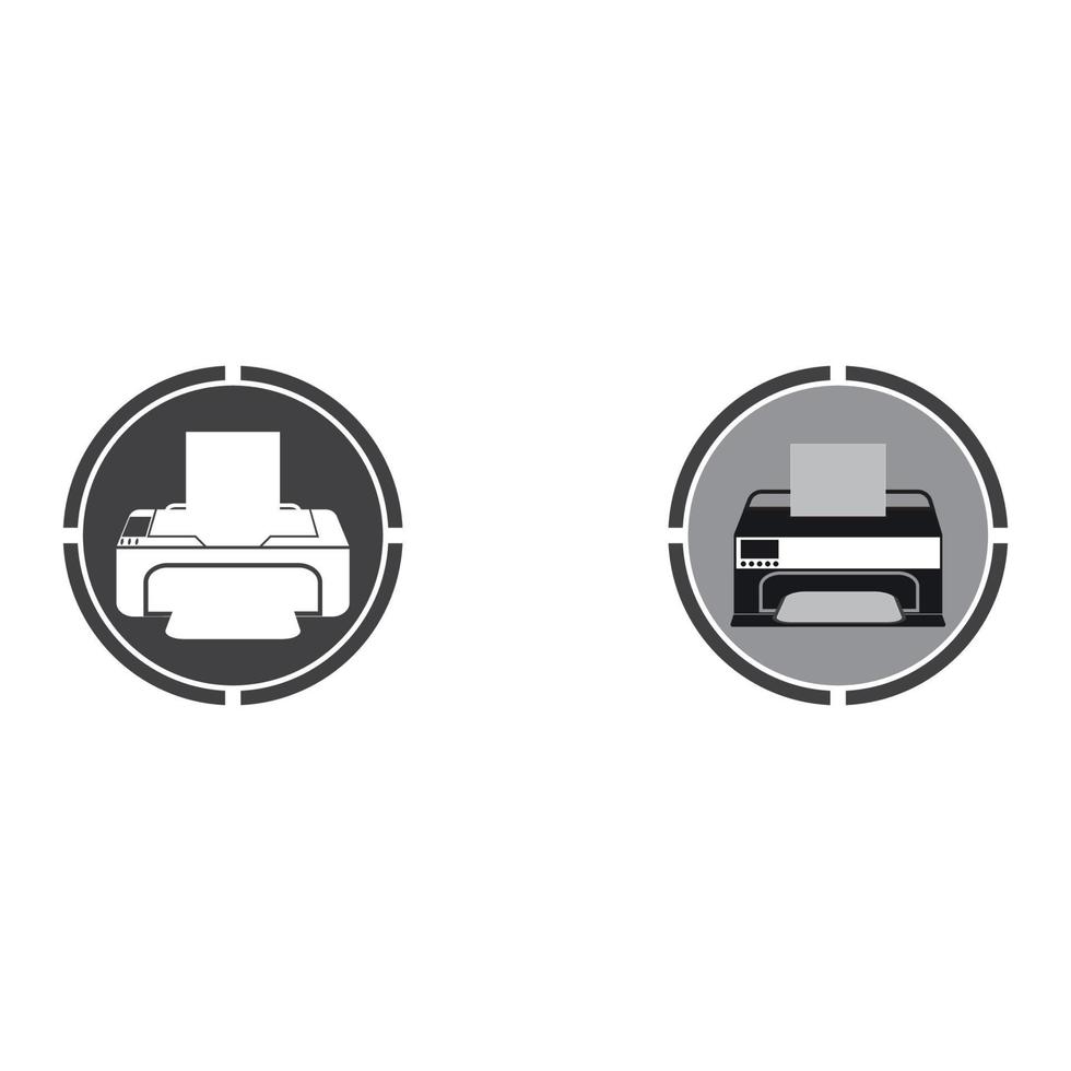 printer pictogram vector symbool afbeelding achtergrond