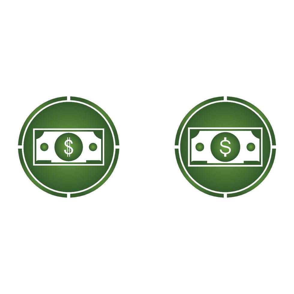 dollar vector pictogram achtergrond sjabloon illustratie