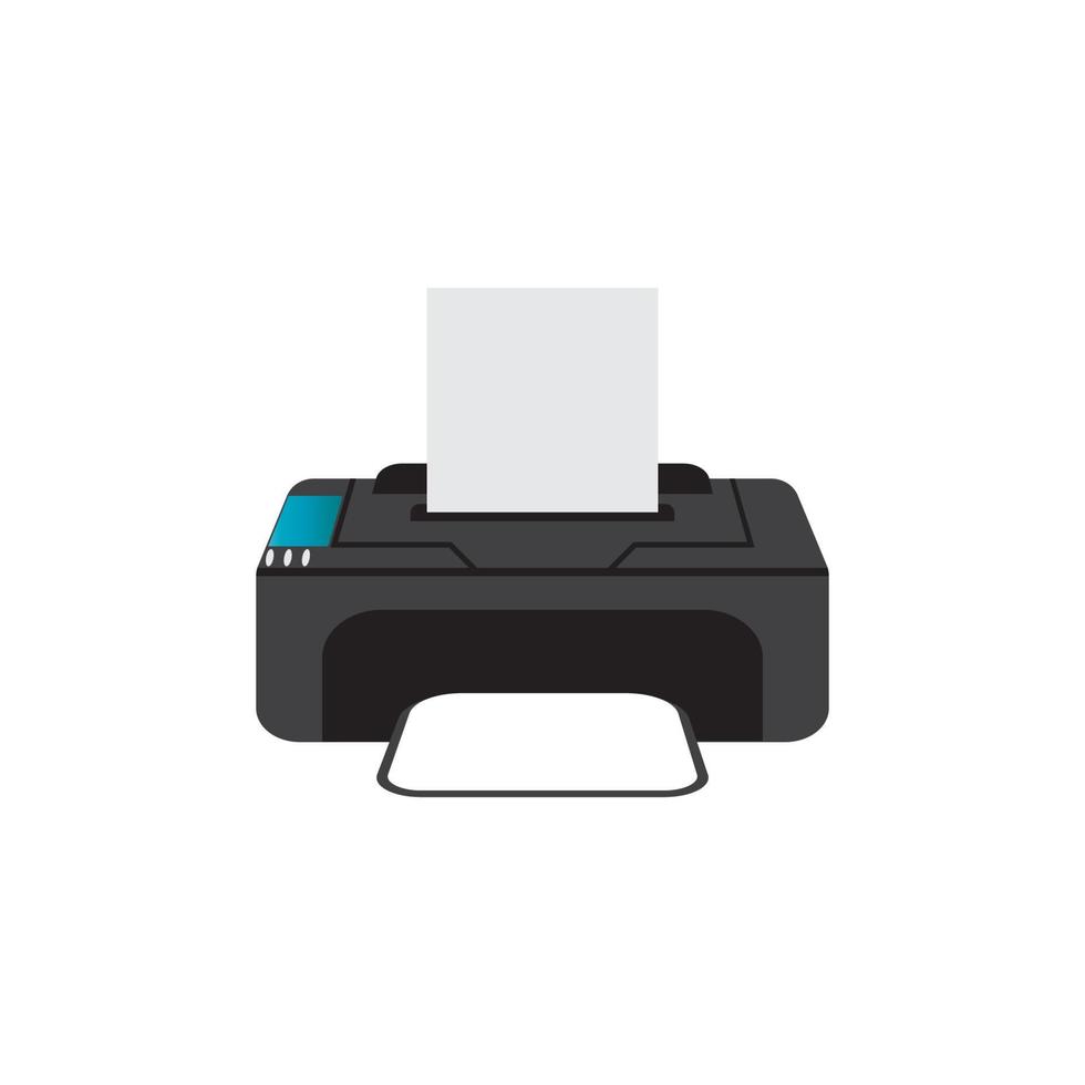 printer pictogram vector symbool afbeelding achtergrond