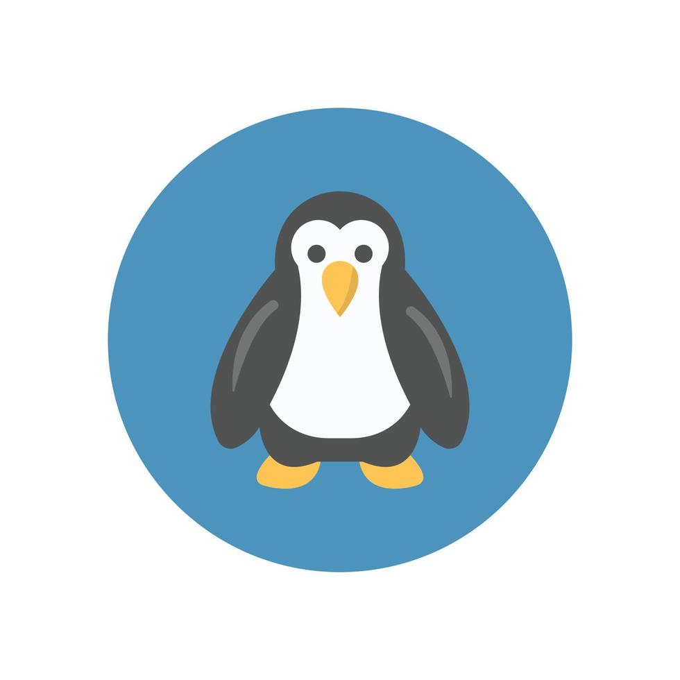 pinguïn dier vector icoon dat geschikt is voor commercieel werk en het gemakkelijk kan wijzigen of bewerken