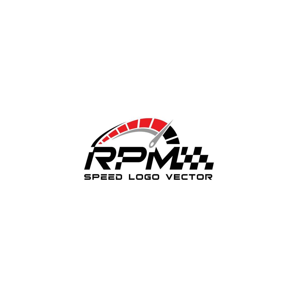 rpm vector logo grafische moderne sjabloon