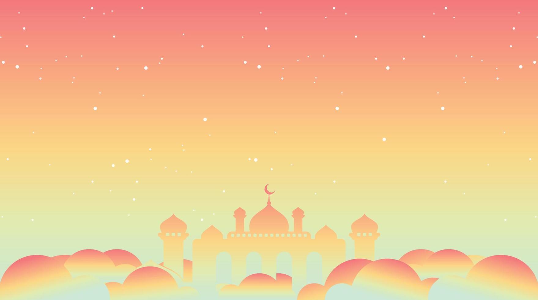 islamitisch achtergrondontwerp. ramadan kareem achtergrond. eid mubarak achtergrond vector