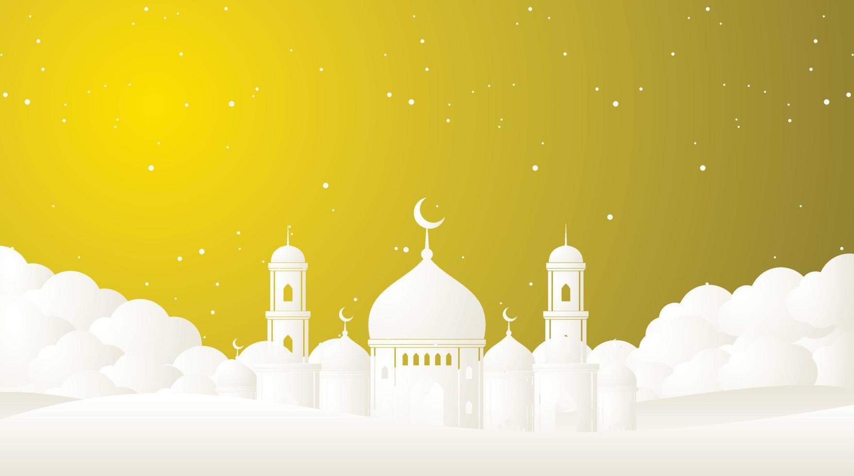 islamitisch achtergrondontwerp. ramadan achtergrond. eid mubarak achtergrond vector