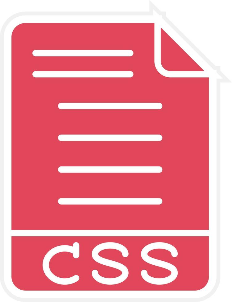 css-pictogramstijl vector