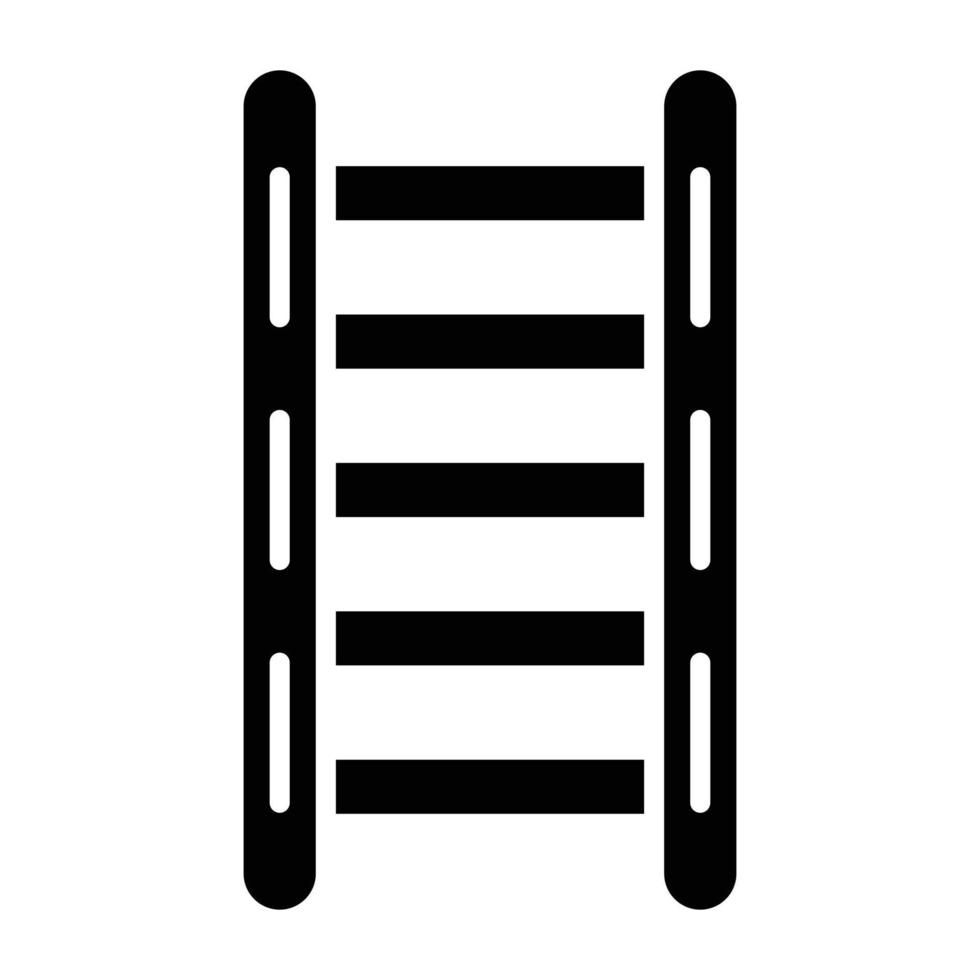 ladder pictogramstijl vector