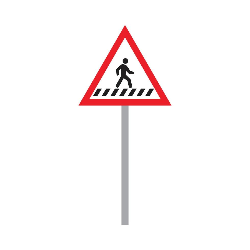 verkeersbord vector voor website symbool
