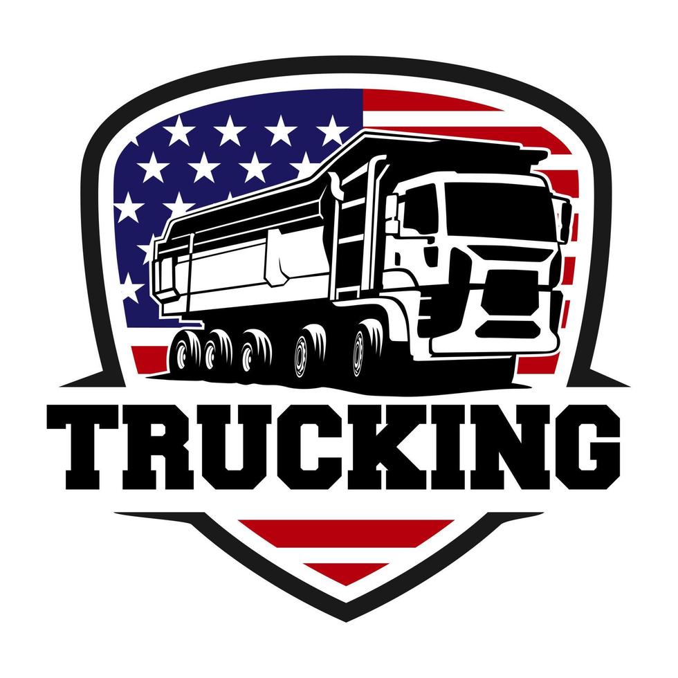 vrachtwagen illustratie ontwerp pictogram logo vector