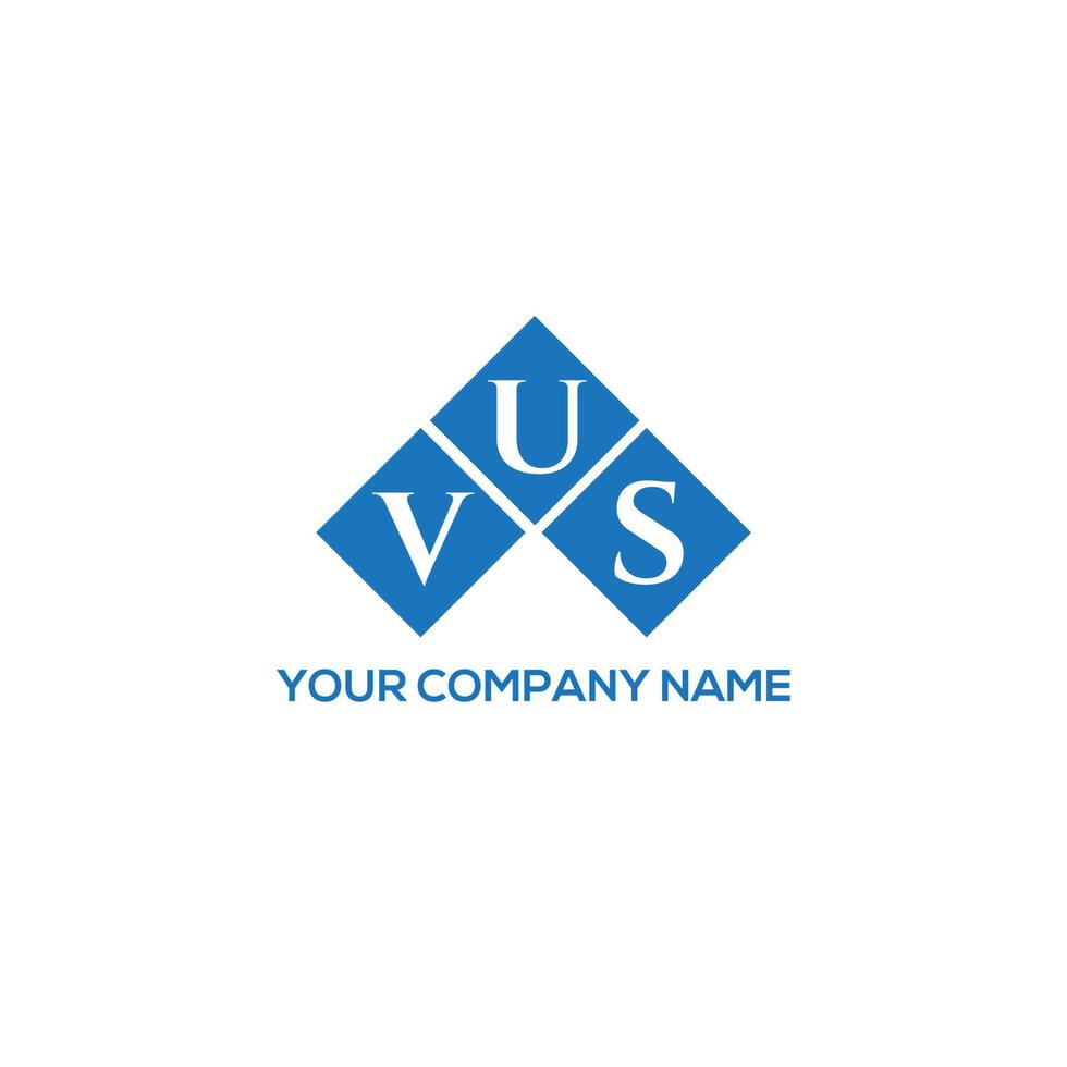 vu brief logo ontwerp op witte achtergrond. vs creatieve initialen brief logo concept. vs letterontwerp. vector