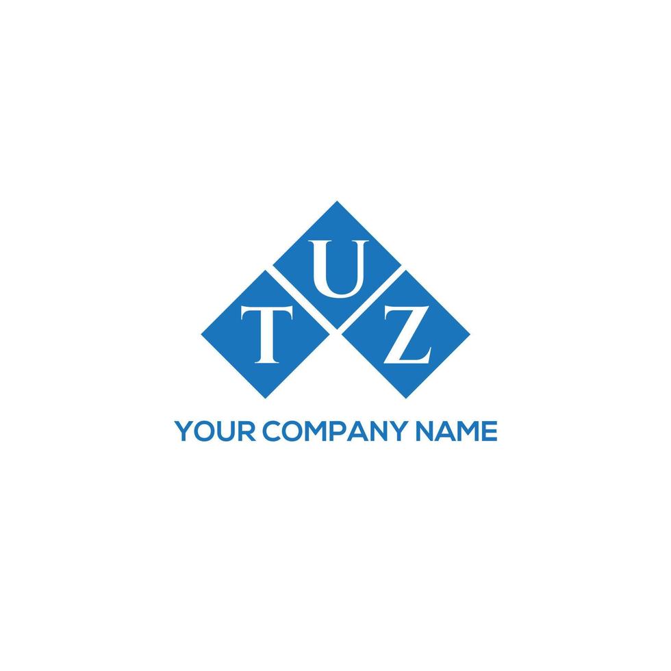 tuz brief logo ontwerp op witte achtergrond. tuz creatieve initialen brief logo concept. tuz brief ontwerp. vector