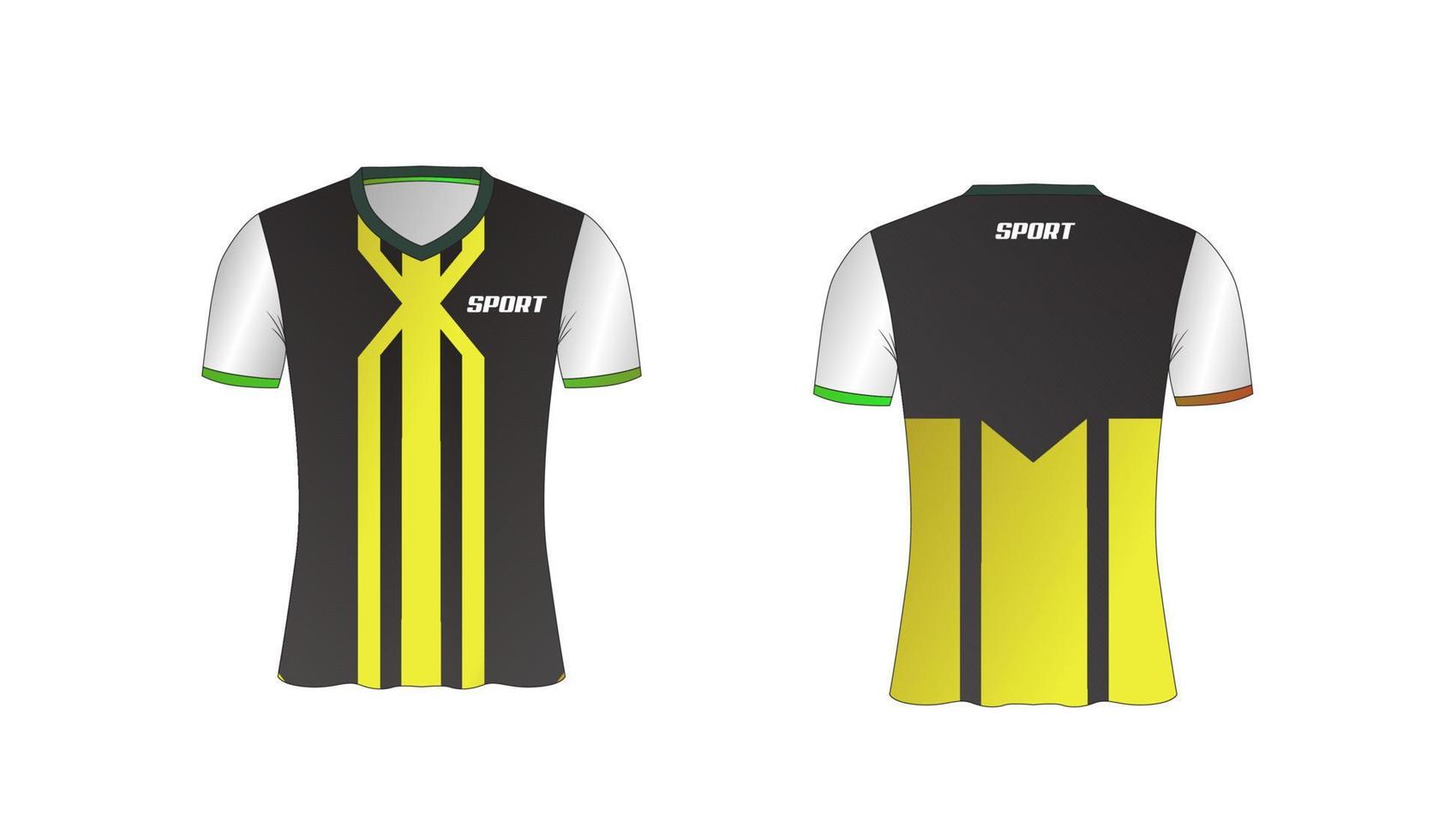 jersey is gemeen sport-t-shirtontwerp voor voetbal-, basketbal- en volleybalteams vector