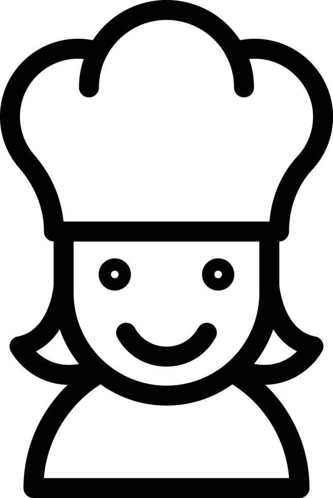 chef-kok vectorillustratie op een background.premium kwaliteit symbolen.vector pictogrammen voor concept en grafisch ontwerp. vector