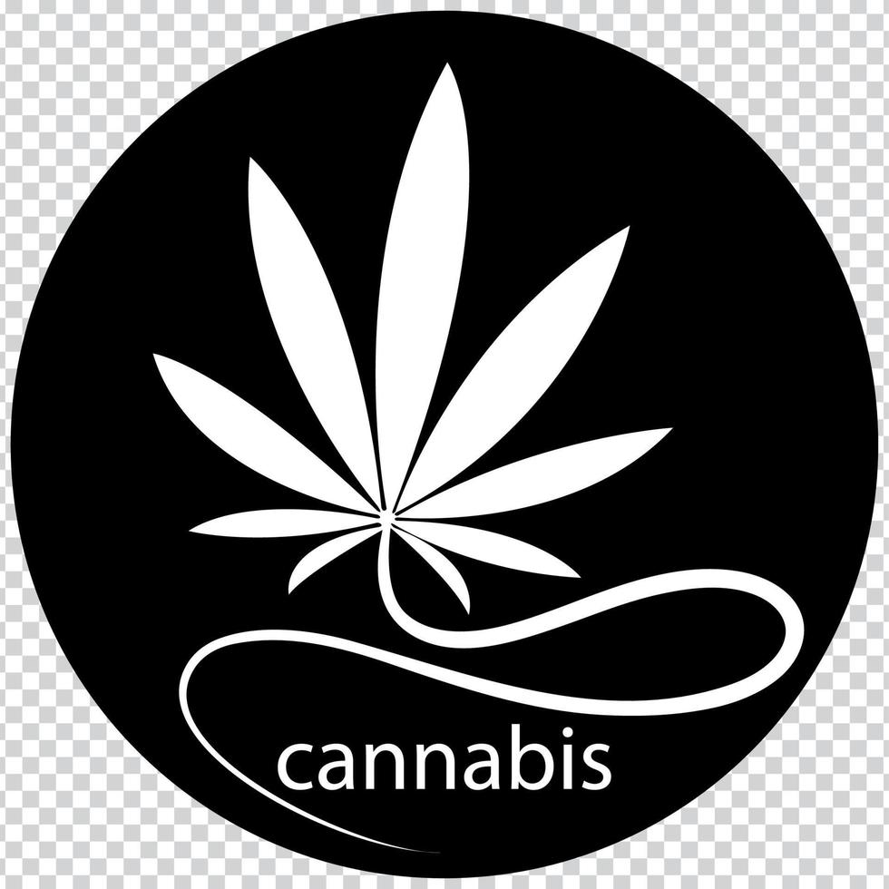 cannabis blad vector