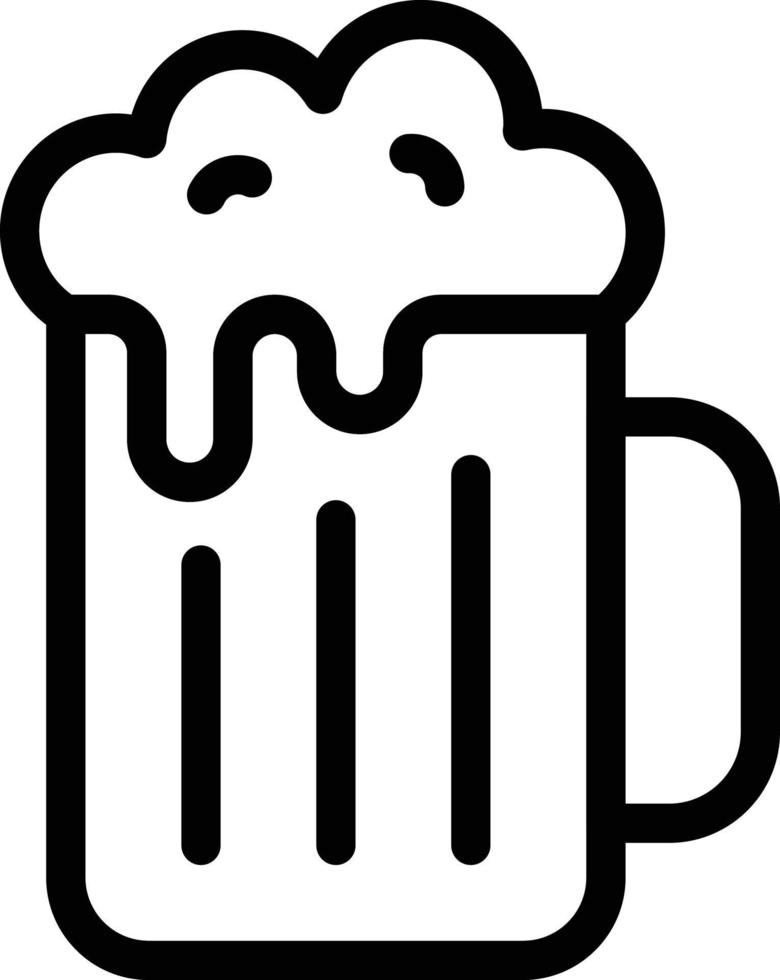 bier vectorillustratie op een background.premium kwaliteit symbolen.vector iconen voor concept en grafisch ontwerp. vector