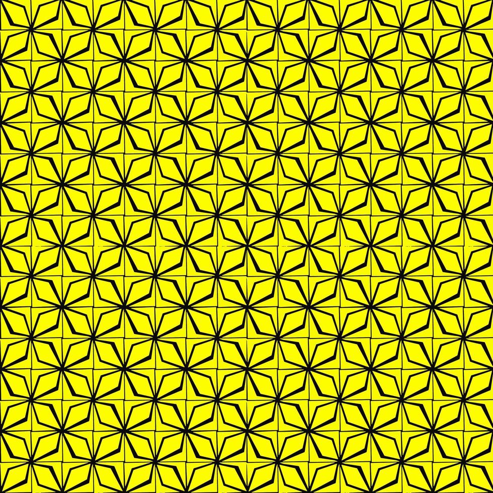 naadloze abstracte gele patroon. gele achtergrond vector