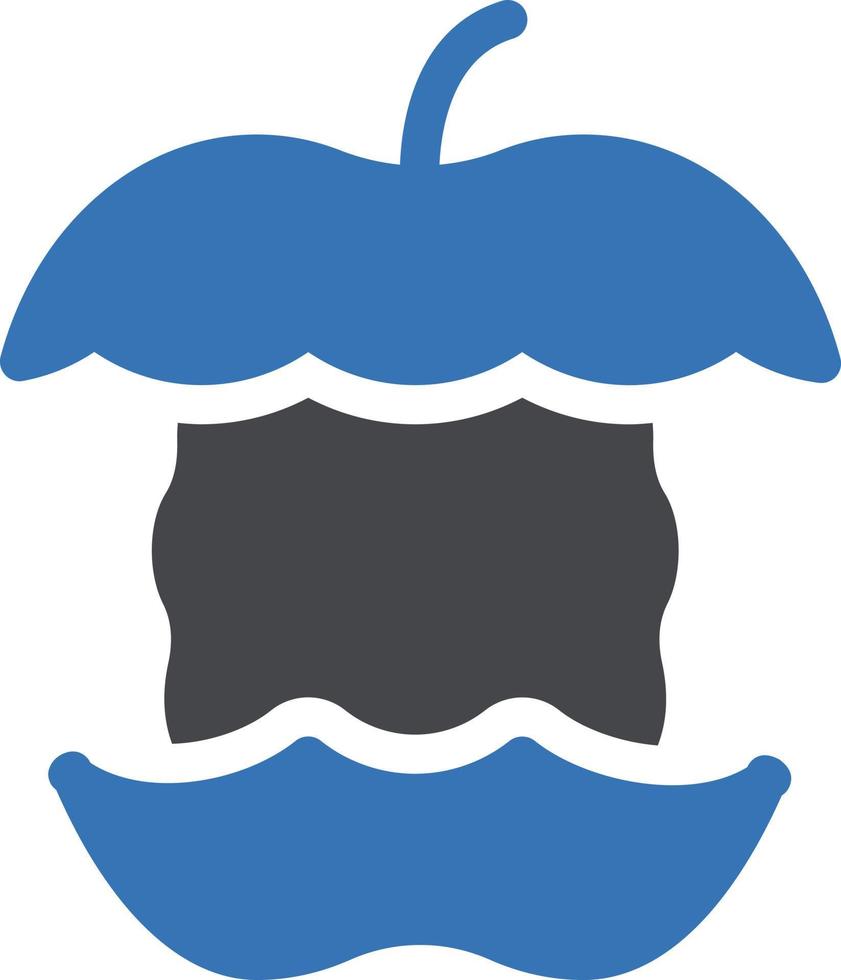 appel bijten vectorillustratie op een background.premium kwaliteit symbolen.vector iconen voor concept en grafisch ontwerp. vector