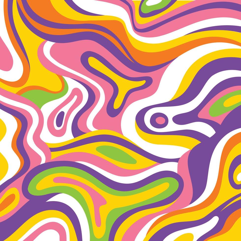 psychedelische verf olievlek achtergrond vector