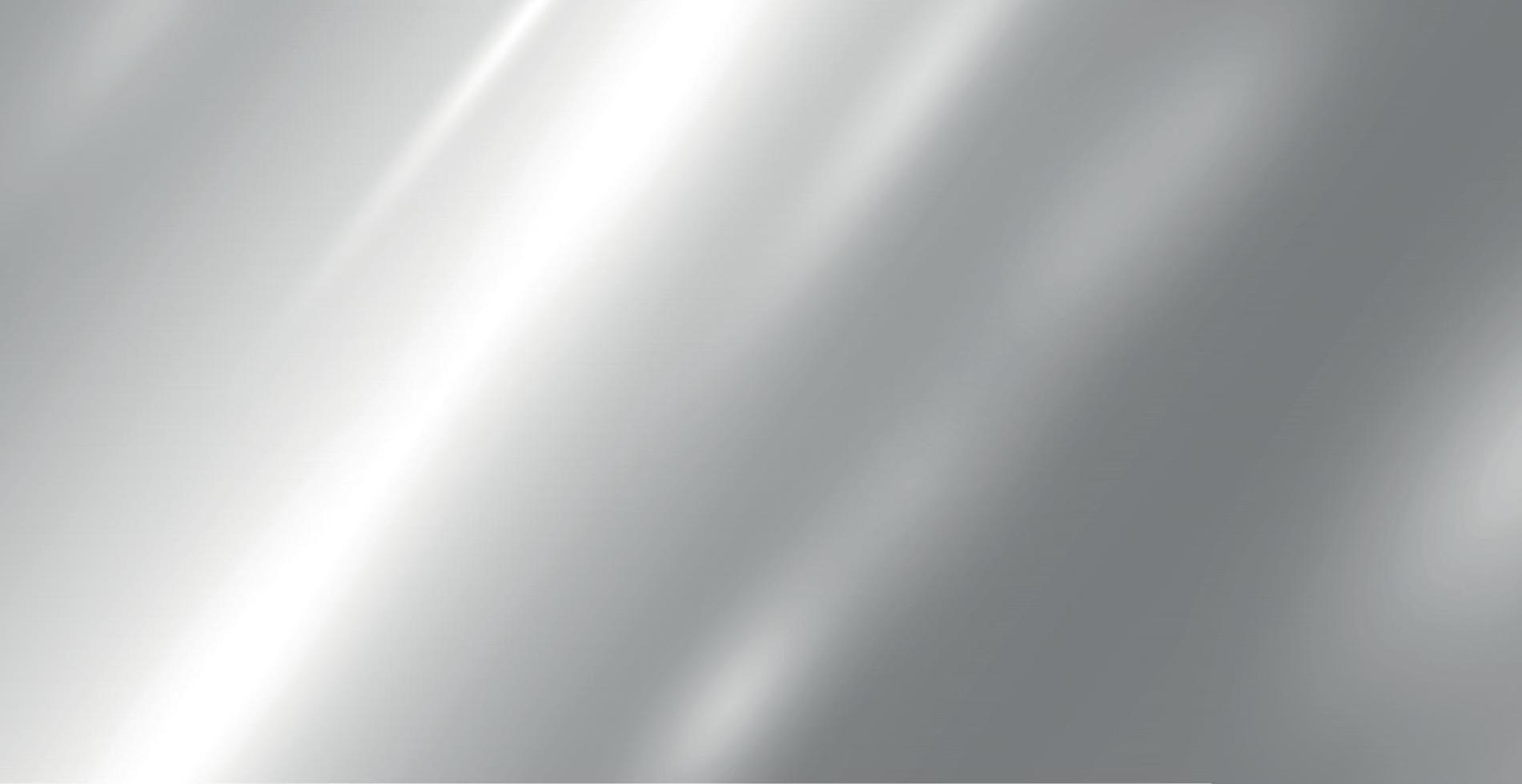 stijlvolle panoramische achtergrond zilver staal metalen textuur - vector