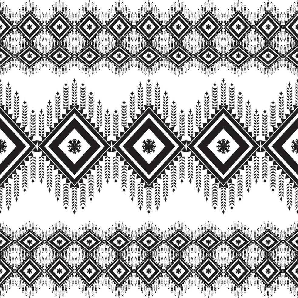 abstract etnisch geometrisch patroonontwerp voor achtergrond of behang vector
