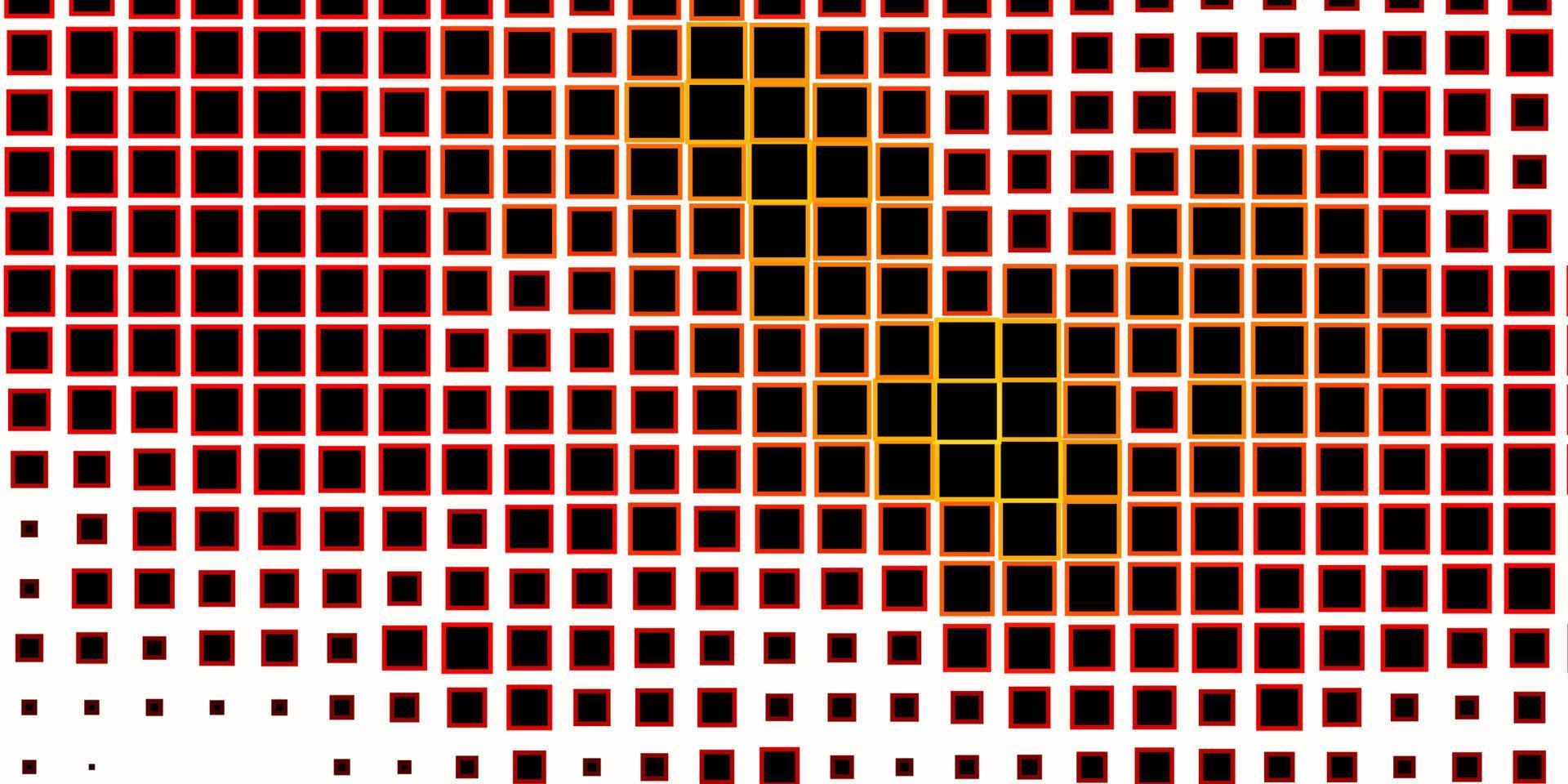 donkeroranje vectorachtergrond met rechthoeken. vector