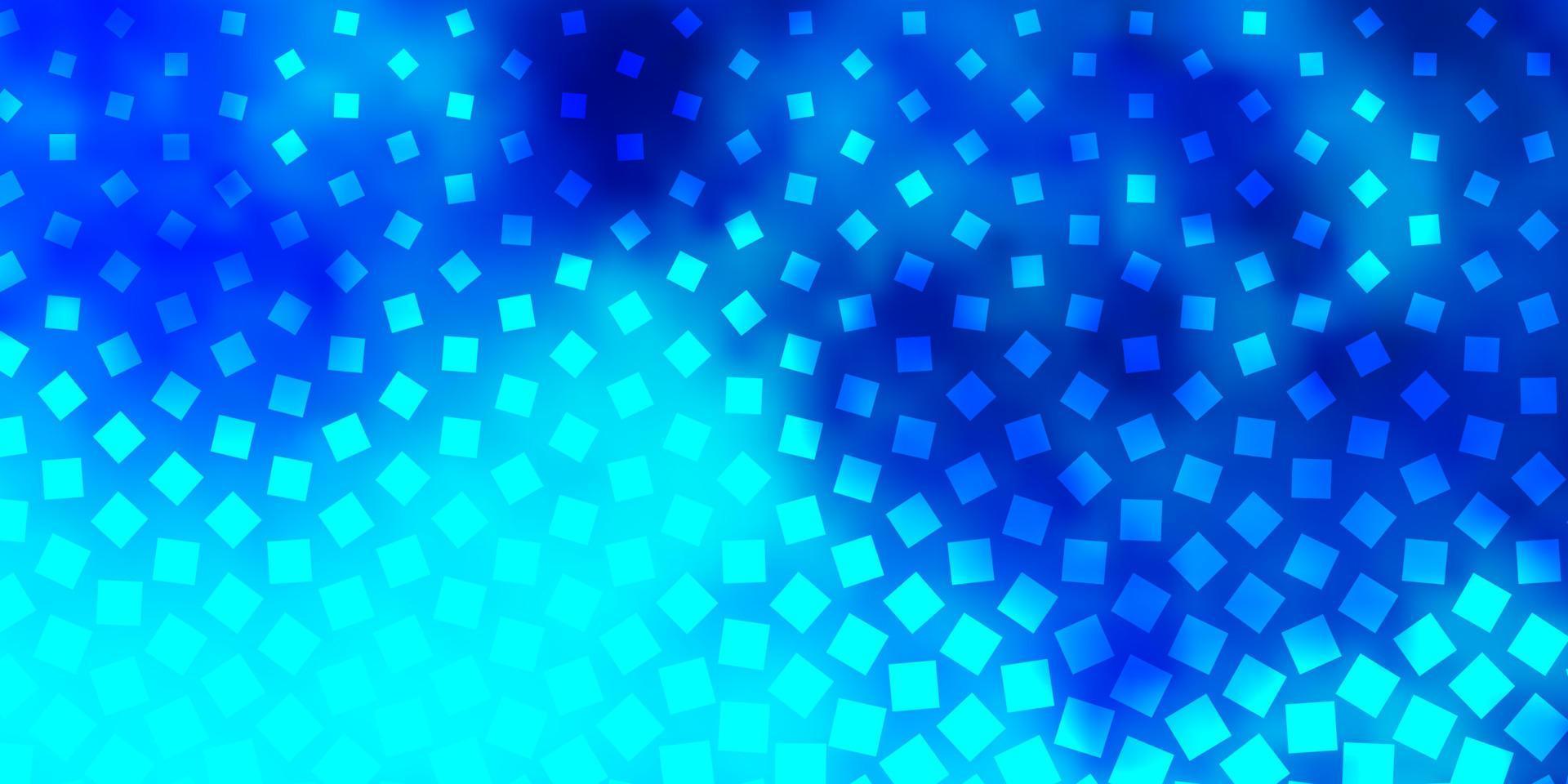 lichtroze, blauw vector sjabloon in rechthoeken.