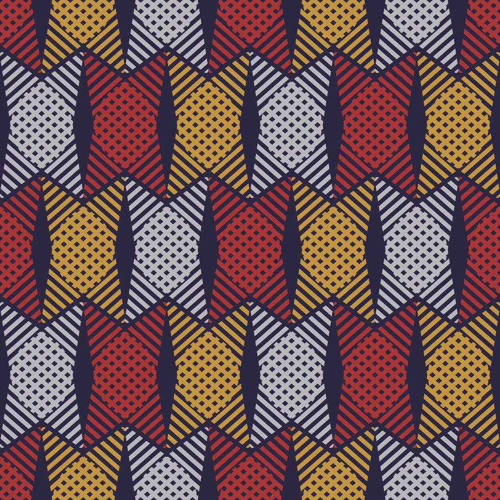 kleurrijke abstracte weven vorm naadloze patroon achtergrond. gebruik voor stof, textiel, interieurdecoratie-elementen, verpakking. vector