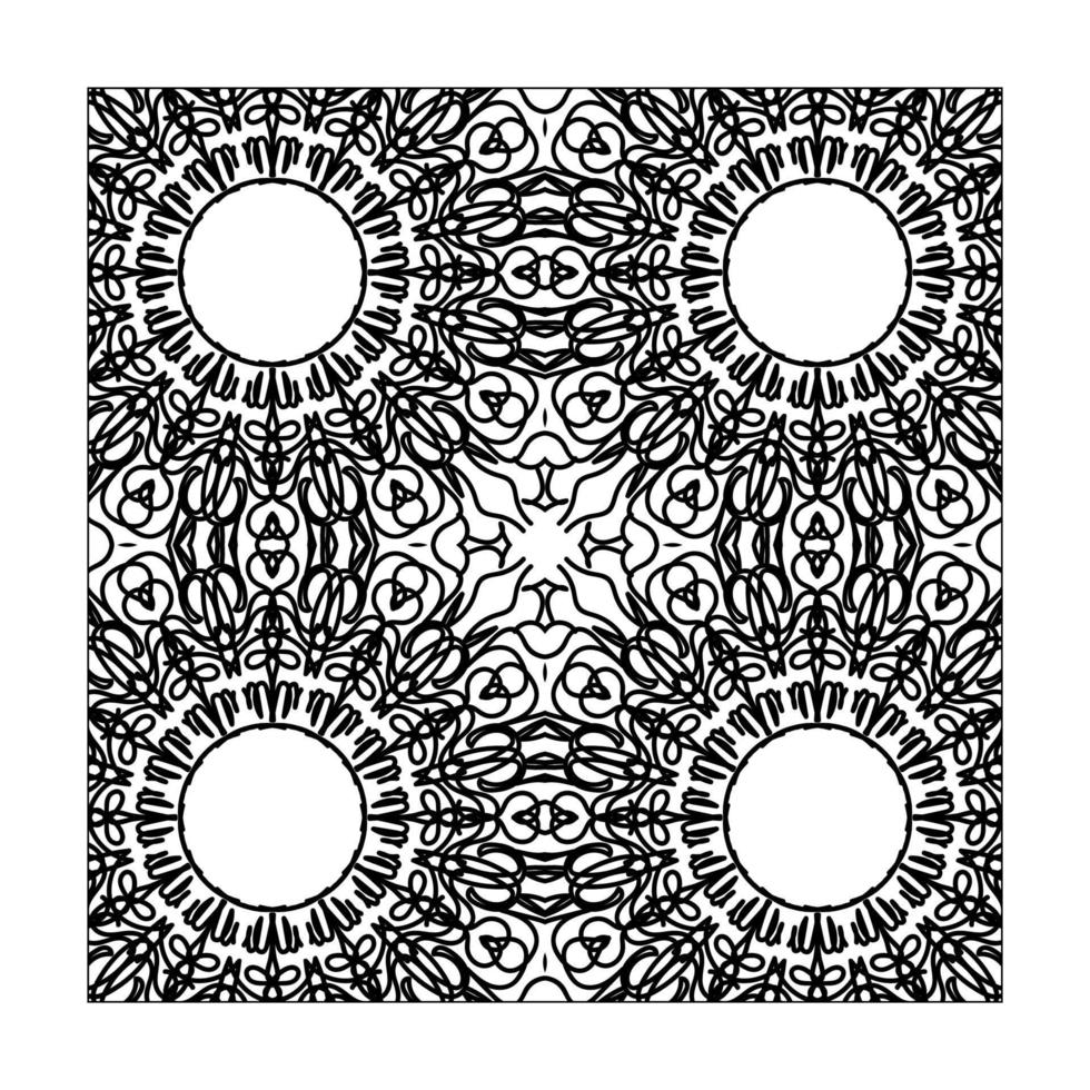 naadloze patroon bloemen ornament. vector