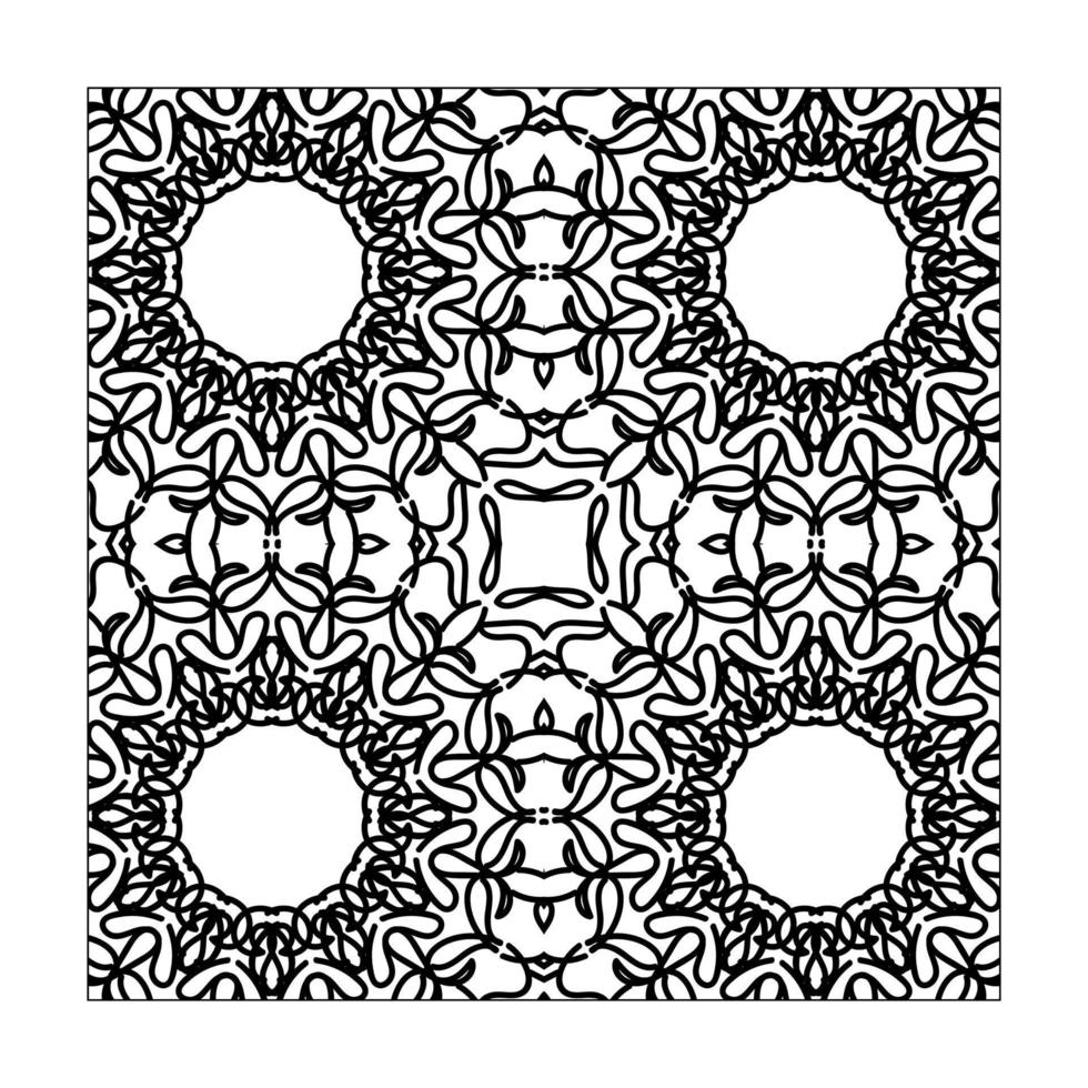 naadloze patroon bloemen ornament. vector